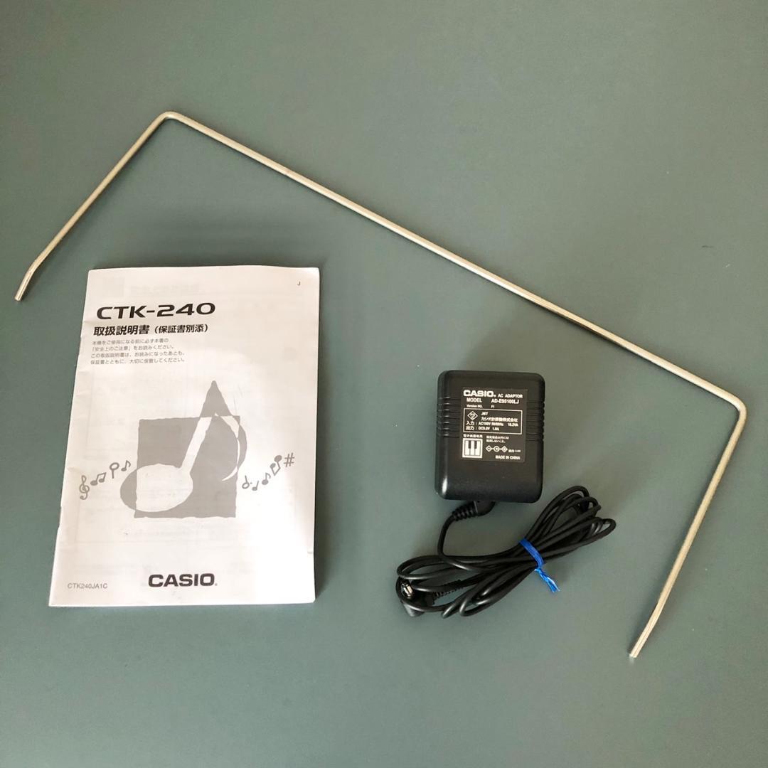 CASIO カシオ CTK-240 キーボード 49鍵盤