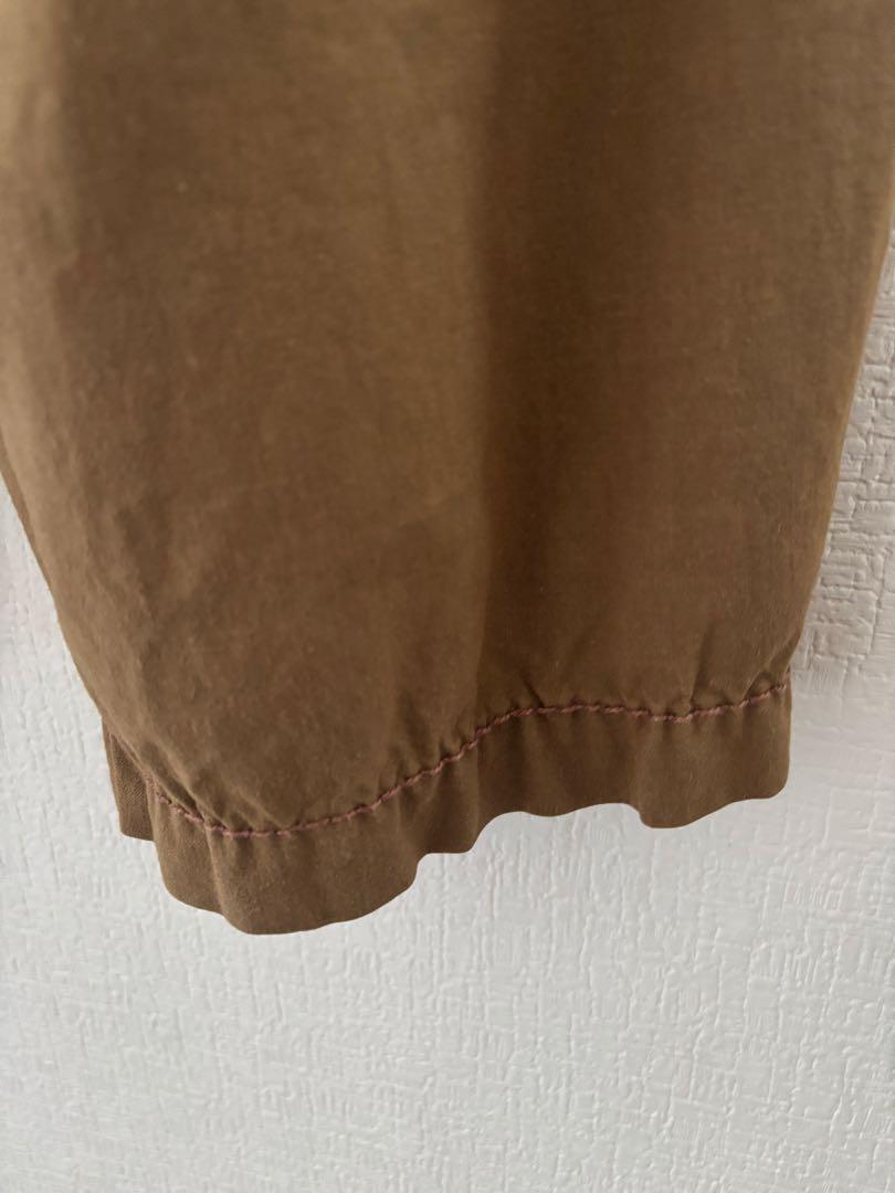 homspun ホームスパン　バルキーシーチング厚手ギャザーパンツ