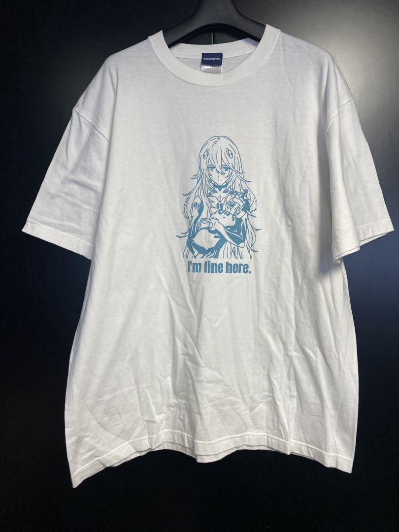 激レア 当時物 EVANGELION 綾波レイTシャツ ヴィンテージ XL