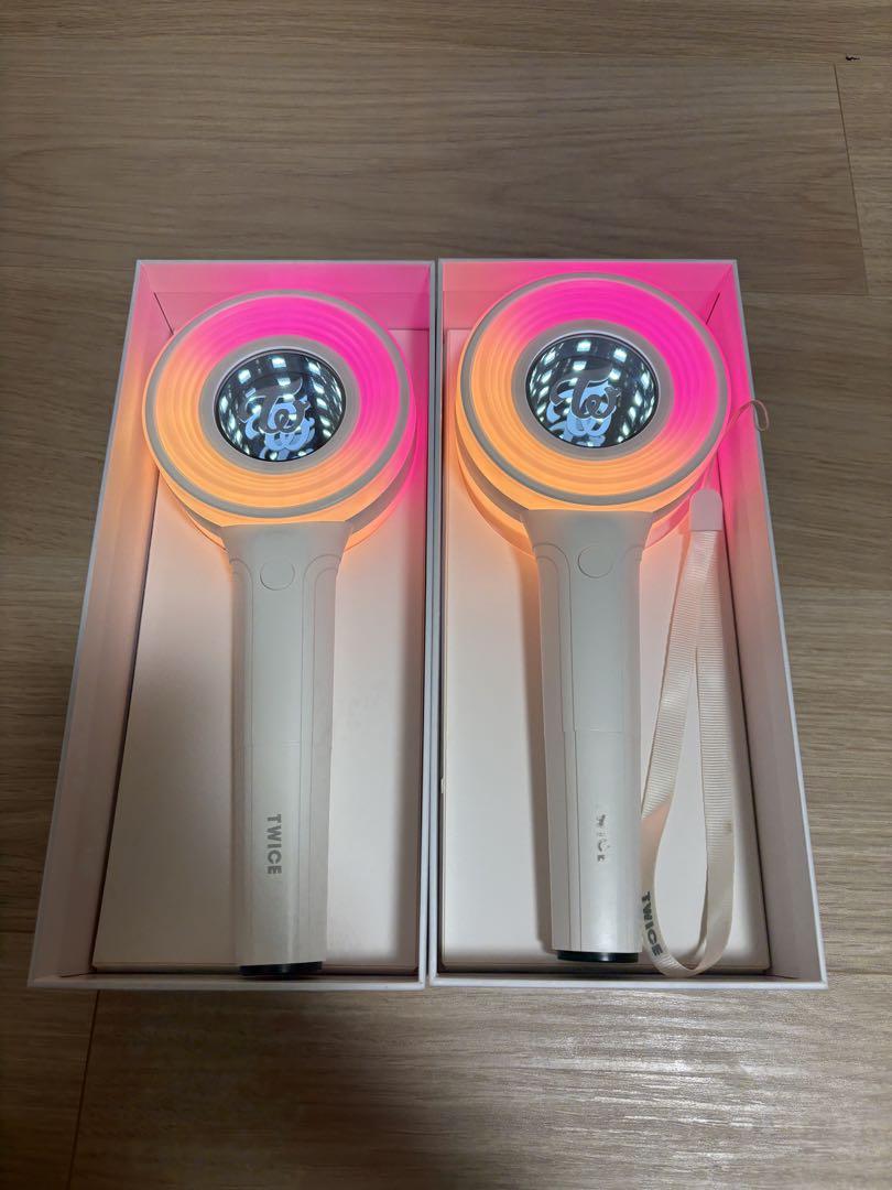 【めぐる】TWICE CANDYBONG ∞ ペンライト2本セット 2個セット ペンライト TWICE CANDYBONG VER.3 新品未開封