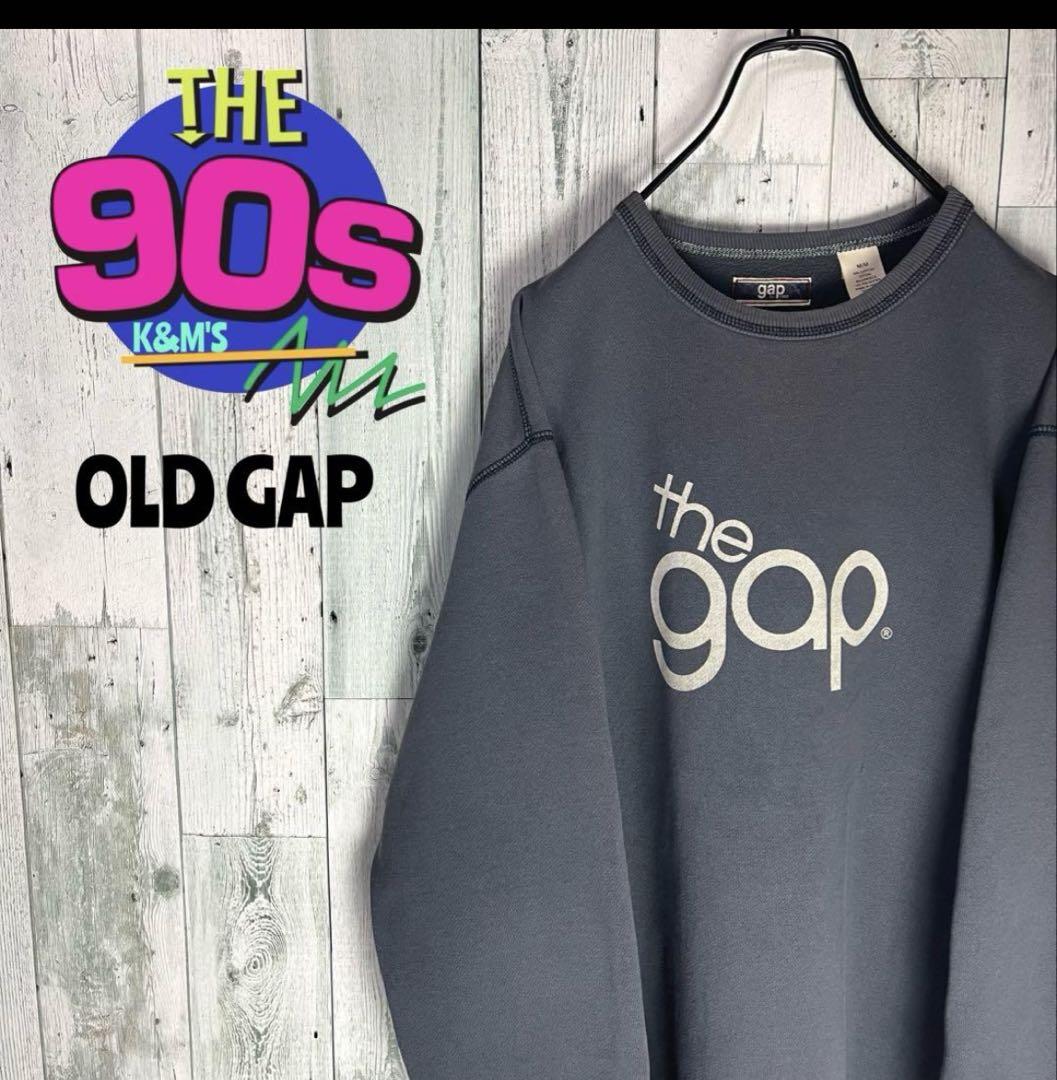 90's OLD GAP ギャップ　小文字ロゴ　小松菜奈着用　入手困難トレーナー