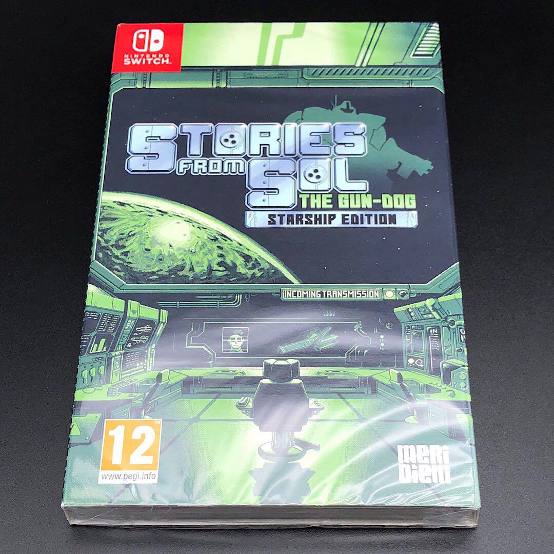 機動戦艦ガンドッグ 太陽系物語 欧州版 switch ニンテンドースイッチ