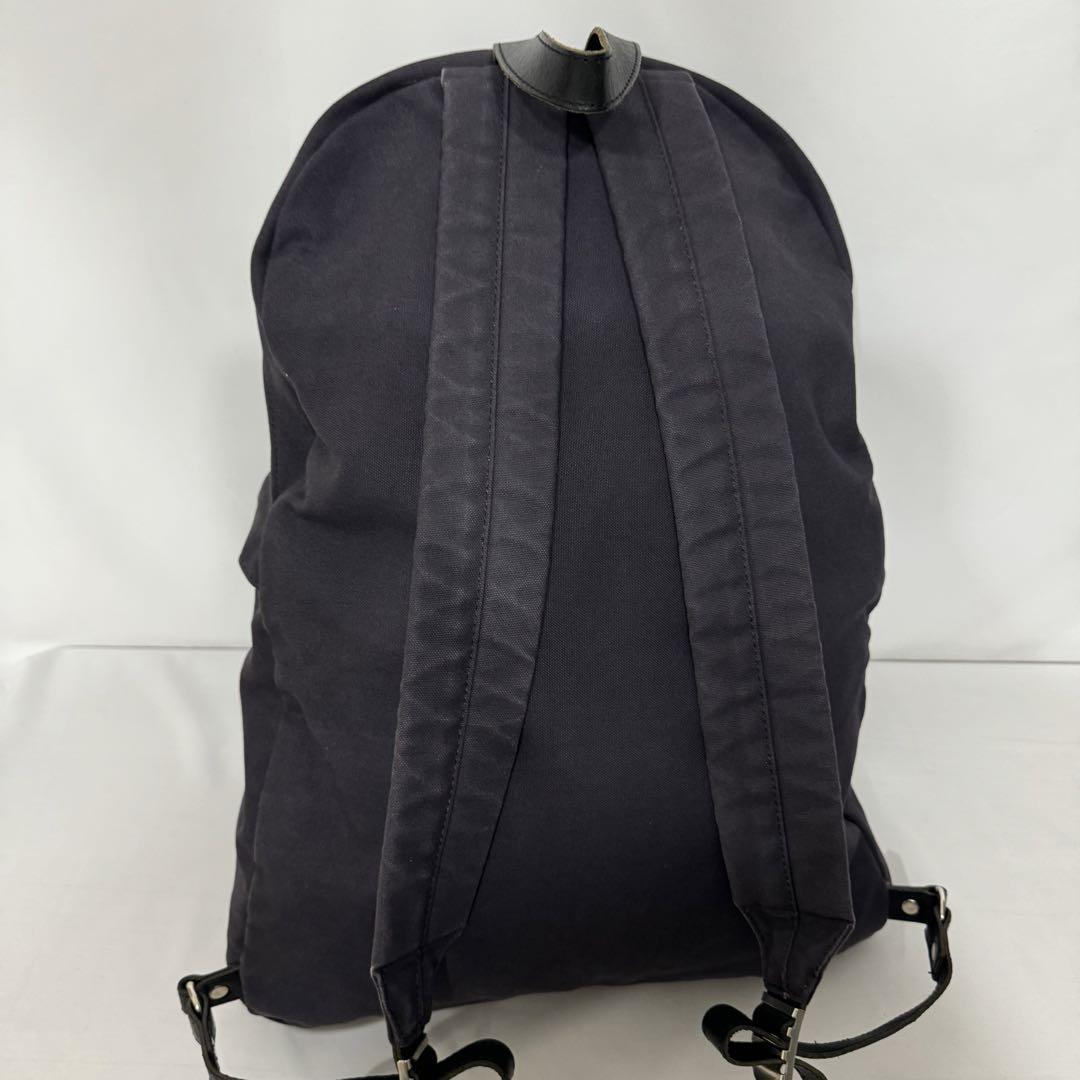 ARTS&SCIENCE キャンバス　レザー リュック　デイパック ネイビー ARTS&SCIENCE キャンバス レザー リュック デイパック ネイビー