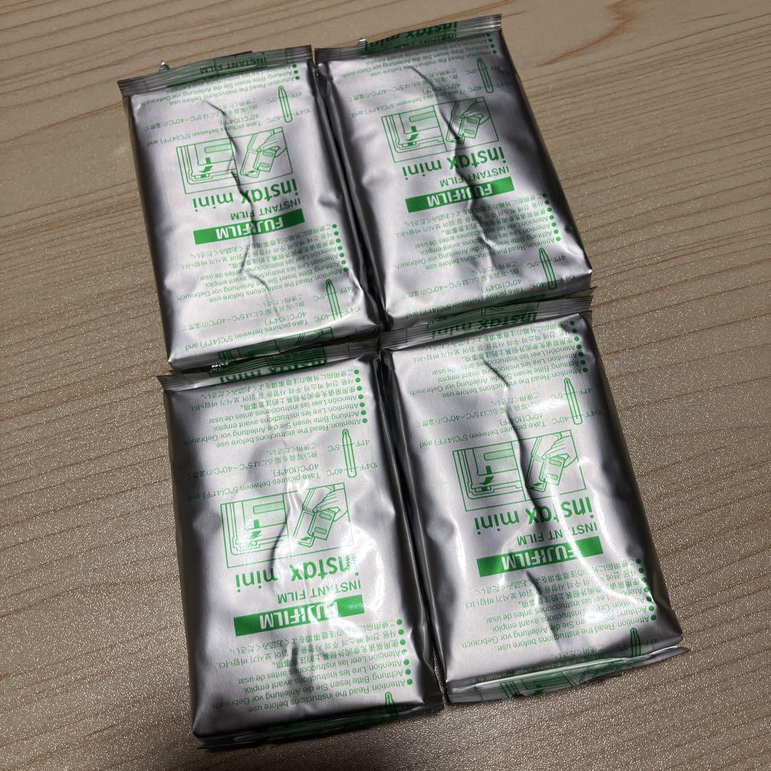 FUJIFILM instax mini フィルム 20枚×2パック（計40枚）