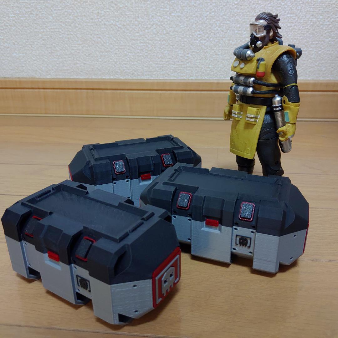 APEX デスボックス 6インチ 3個セット フィギュア グッズ APEX デスボックス 6インチ 3個セット フィギュア グッズ