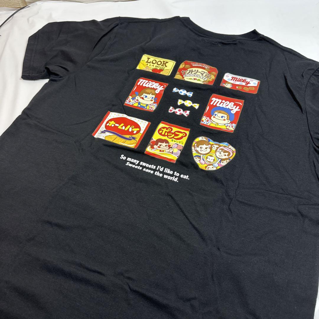 新品未使用　ペコちゃん　Tシャツ  半袖Tシャツ  バックプリント　ユニセックス 新品未使用 ペコちゃん Tシャツ 半袖Tシャツ バックプリント
