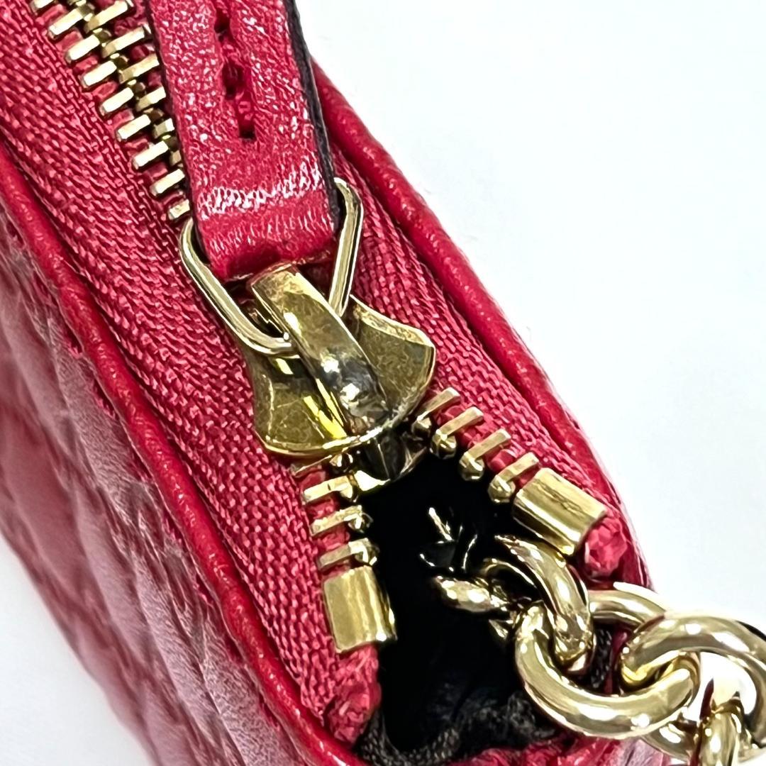 《新品》GUCCI グッチシマ レザー コインケース キーケース キーホルダー