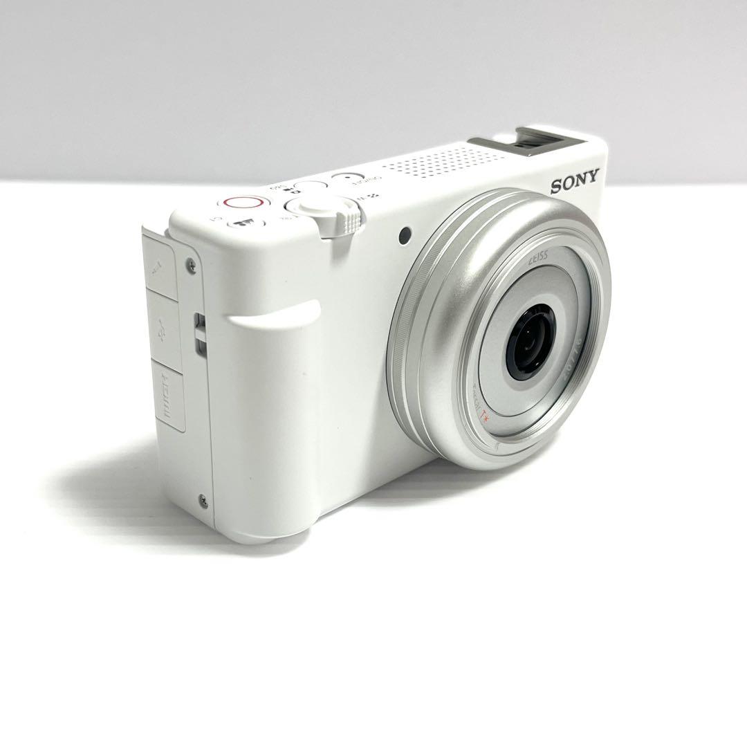 ほぼ新品 SONY VLOGCAM ZV-1F ホワイト