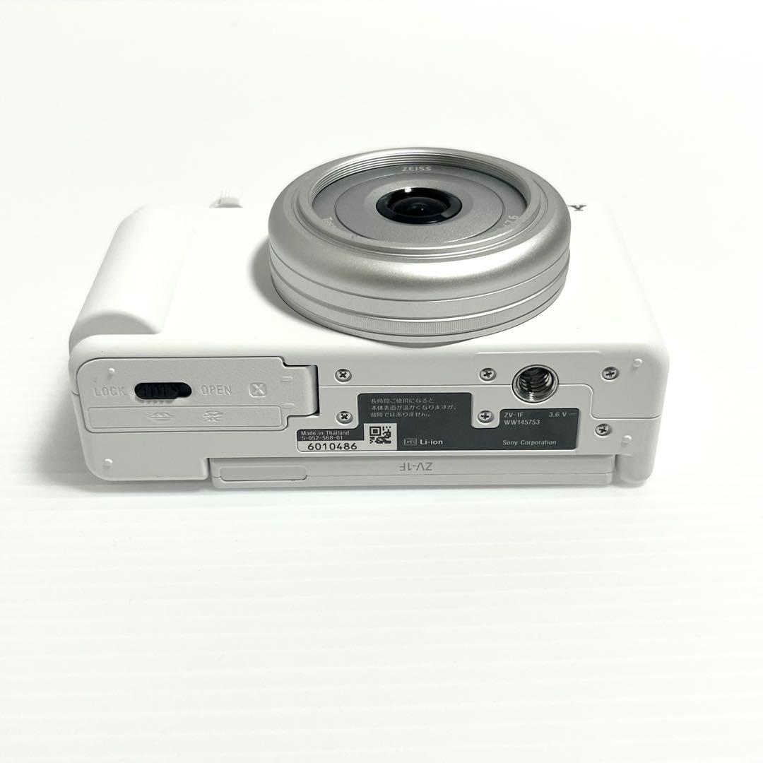 ほぼ新品 SONY VLOGCAM ZV-1F ホワイト