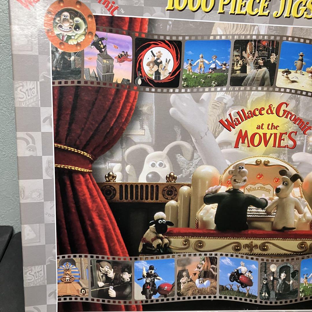 ウォレスとグルミット 1000ピース ジグソーパズル レア ウォレスとグルミット ジグソーパズル 1000ピース 内袋未
