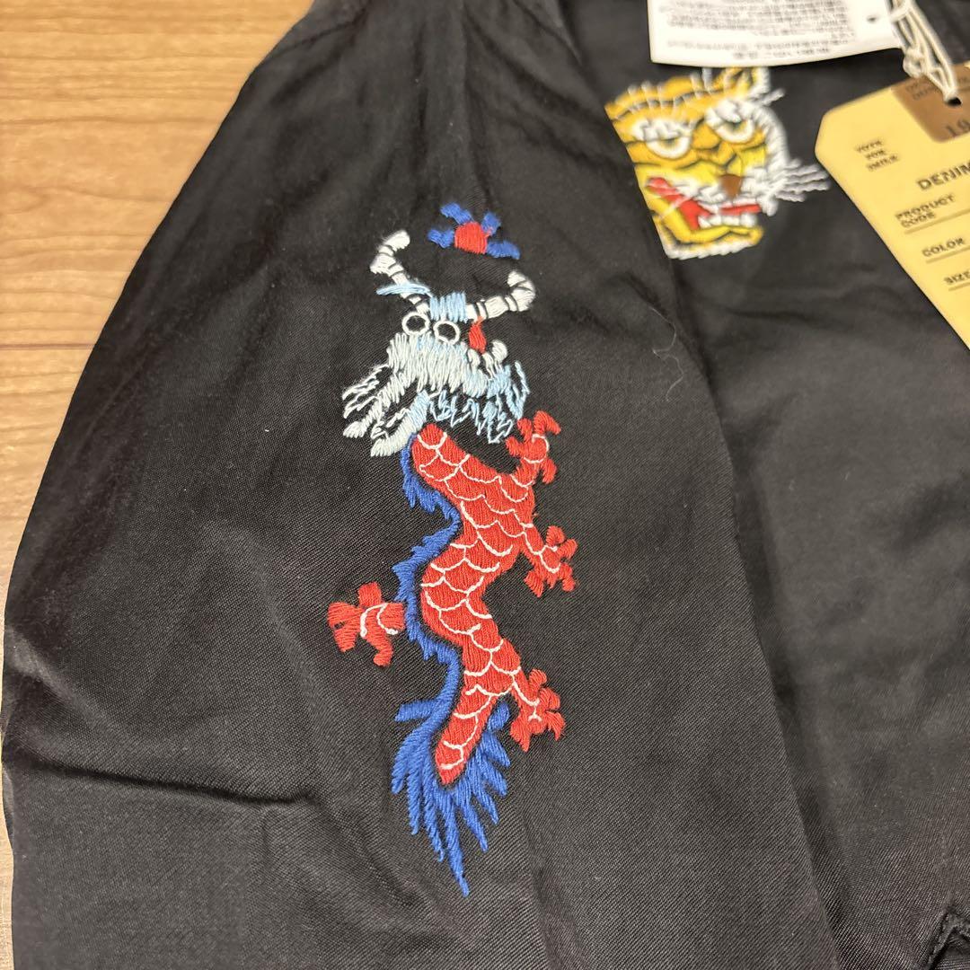 Denim Dungaree 刺繍ジャケット 130サイズ