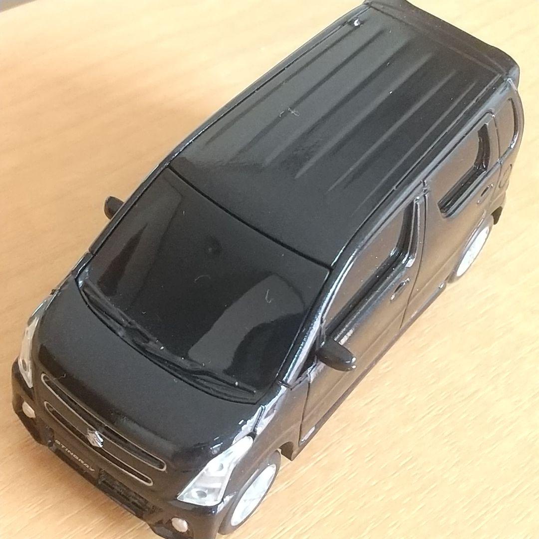 スズキ STINGRAY ミニカー ブラック ディーラー非売品】スズキ ワゴンRスティングレー ミニカー