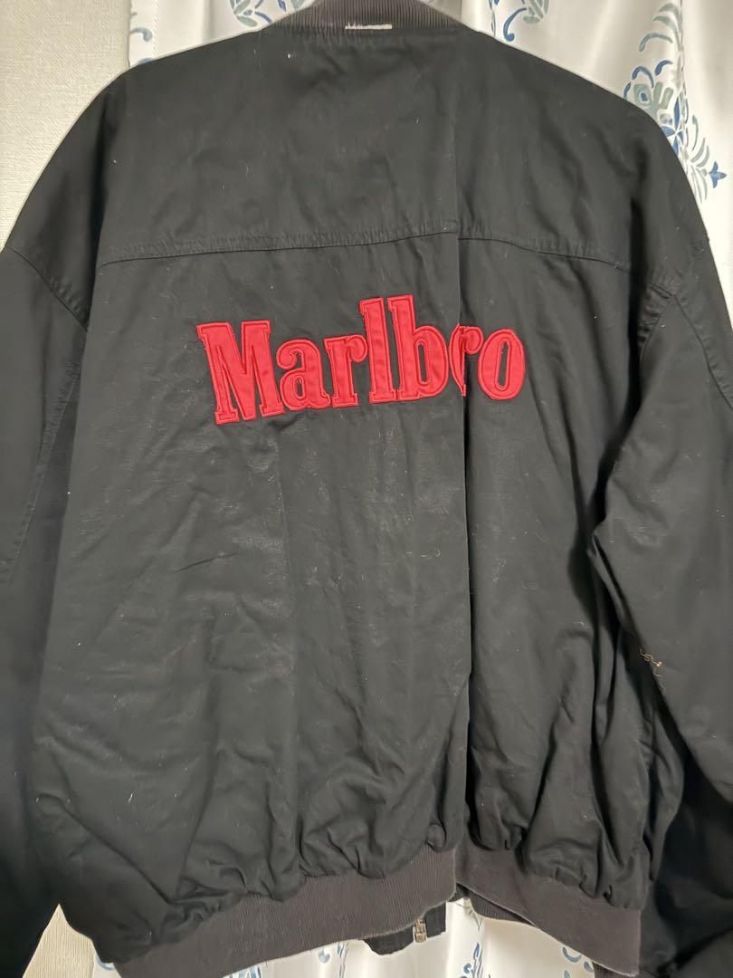 90s Marlboro ブラック MA-1ジャケット