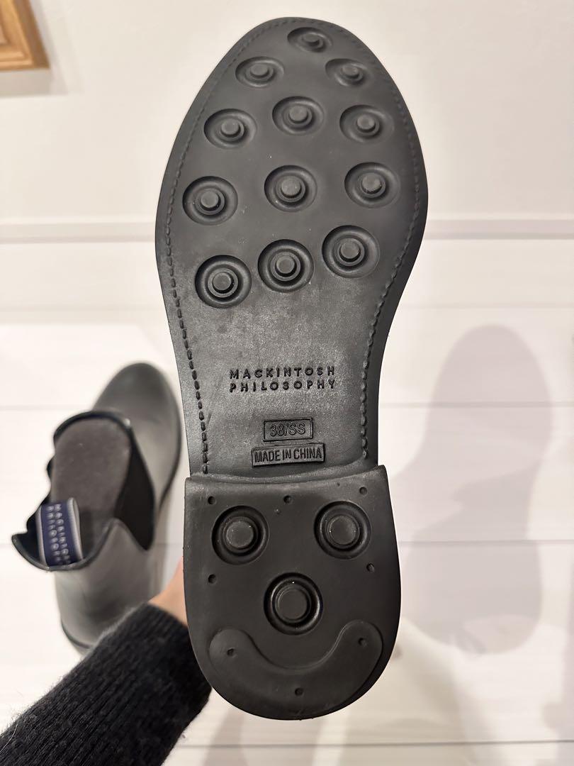 マッキントッシュ サイドゴア レインブーツ 24cm