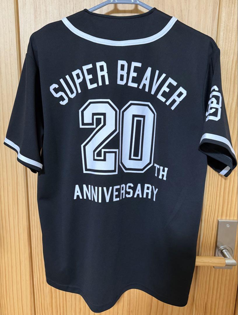SUPER BEAVER ベースボールシャツ ブラック Mサイズ - メルカリ