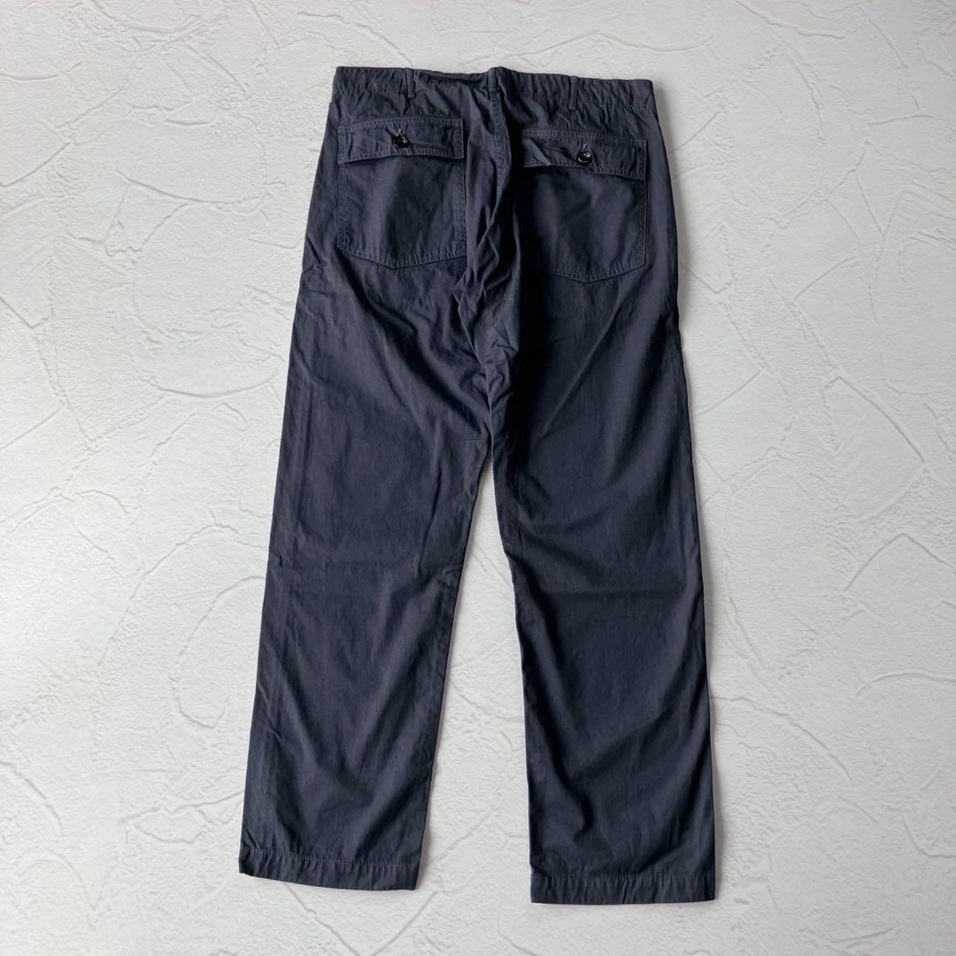 【新品未使用】orSlow オアスロウ ファティーグパンツ ネイビー ベイカー