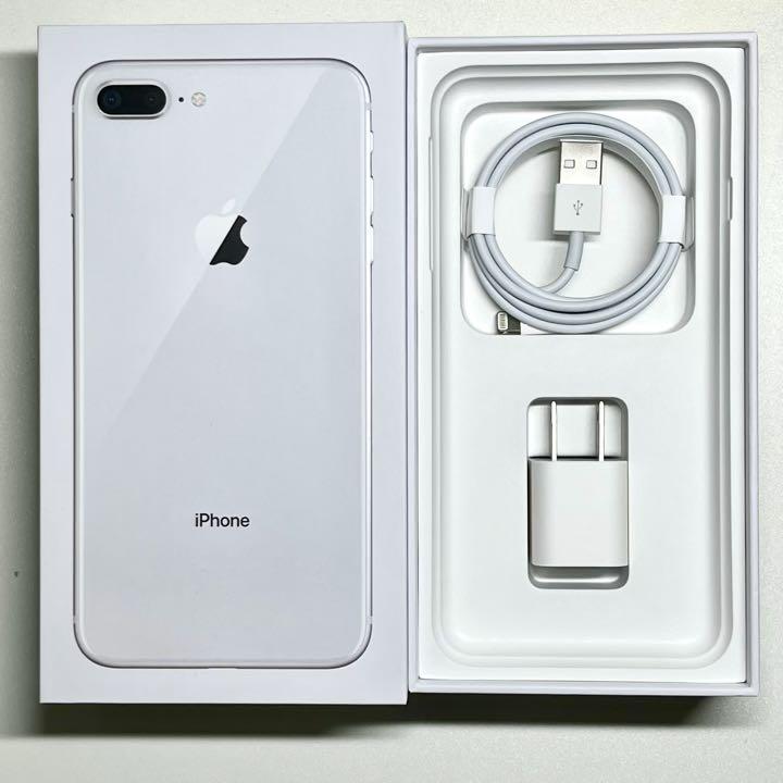 ゴステッカ⓭ iPhone 8 Plus Silver 256 GB SIMフリー Apple PrnTh-m72622873837 れたら