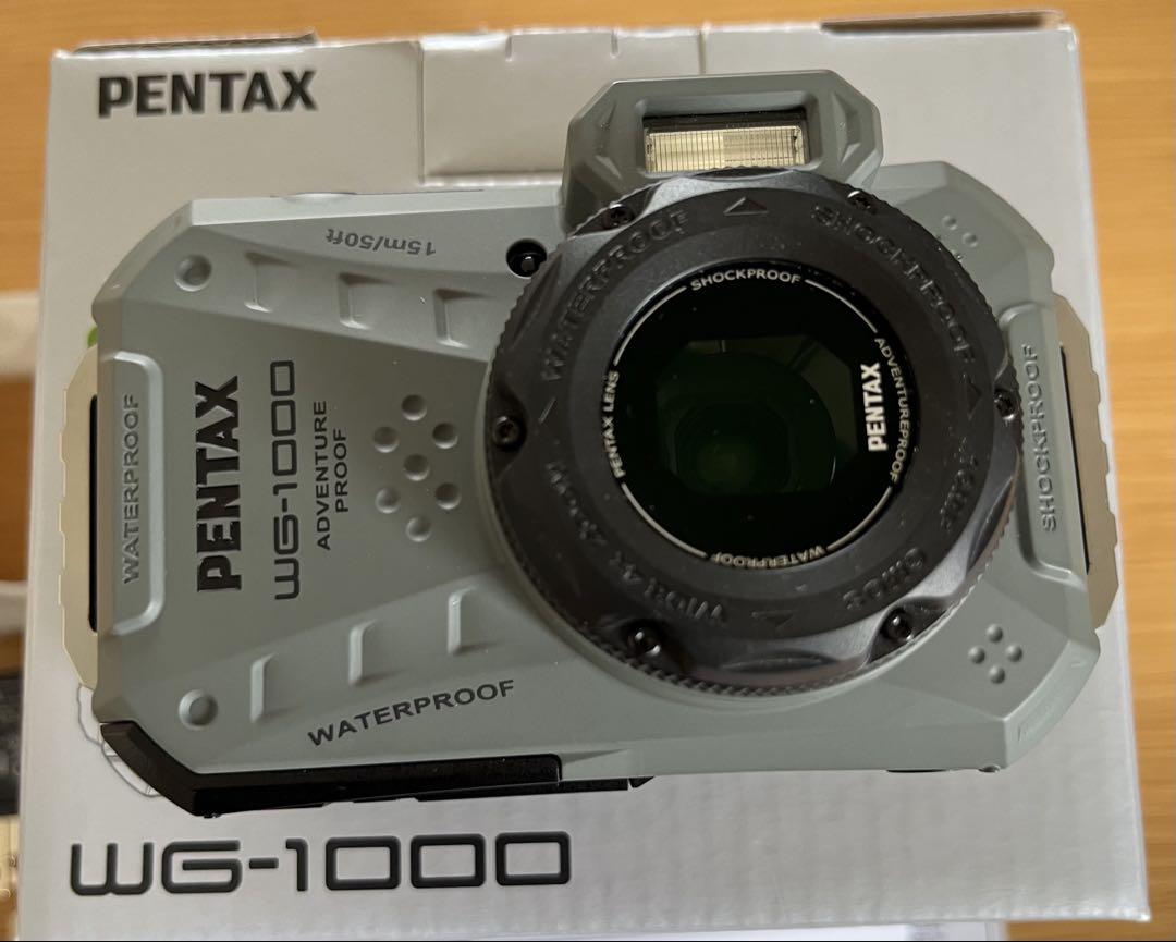 PENTAX WG-1000 防水デジタルカメラ