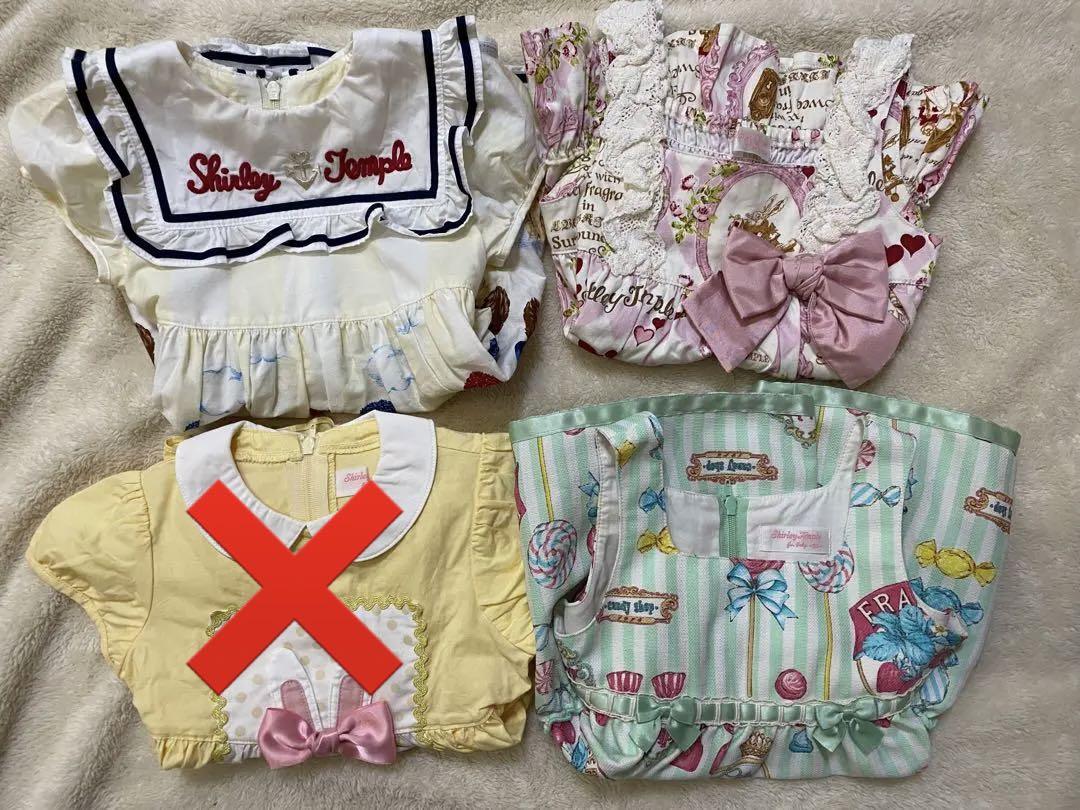 シャーリーテンプル ワンピースセット