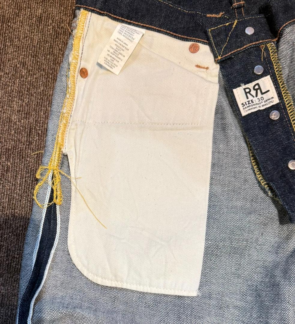 RALPH LAUREN RRL ダークブルーデニム