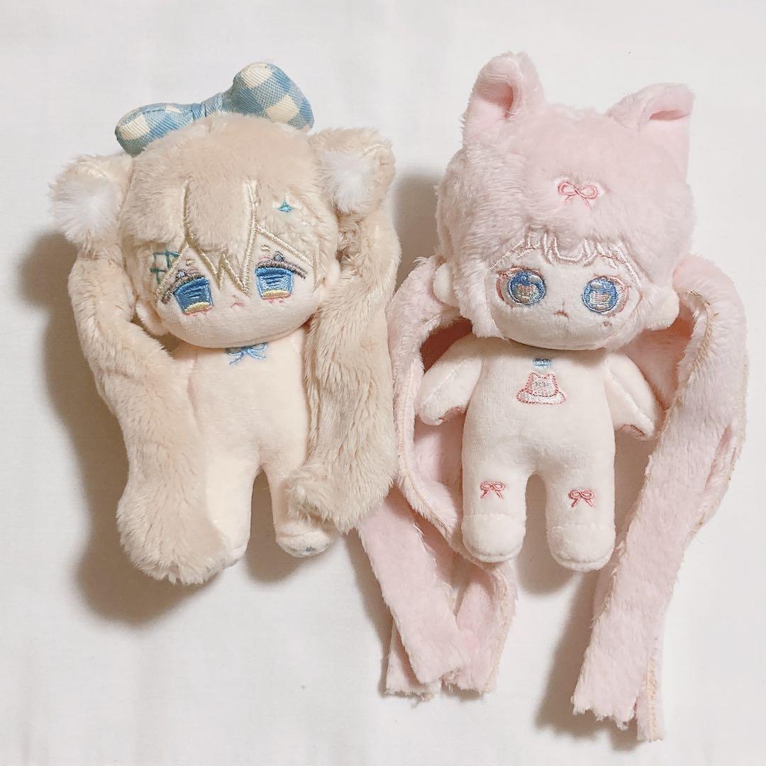 無属性　ぬいぐるみ　10cm 2体　新品