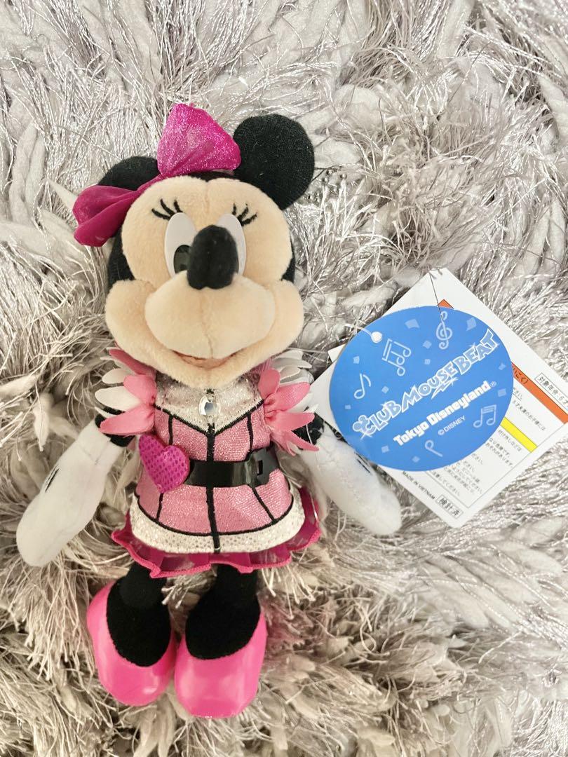 ディズニーランド　クラブマウスビート　ミニー　ぬいぐるみバッジ ディズニー クラブマウスビート ミニー ぬいぐるみバッジ
