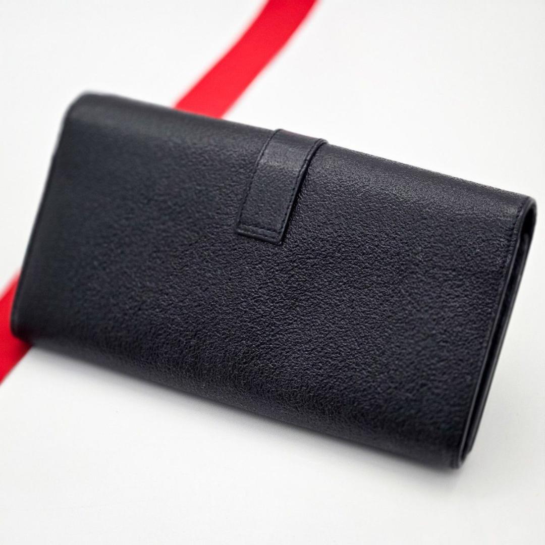 風神 ＊ 雷神 YSL カサンドラ フラップ式 ブラック