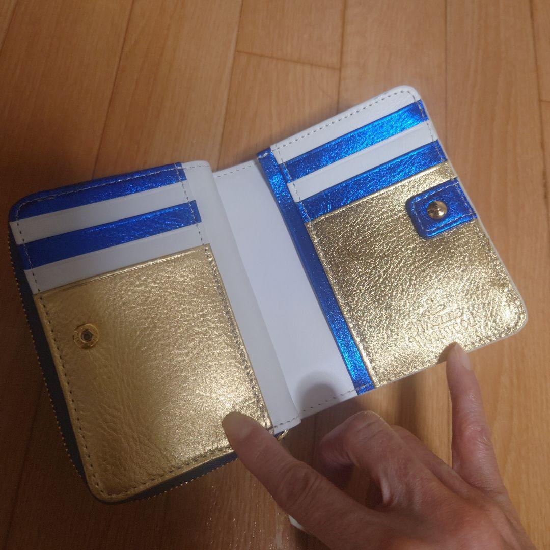 【新品未使用】ヴィヴィアンウエストウッドアクセサリーズ/2つ折り財布
