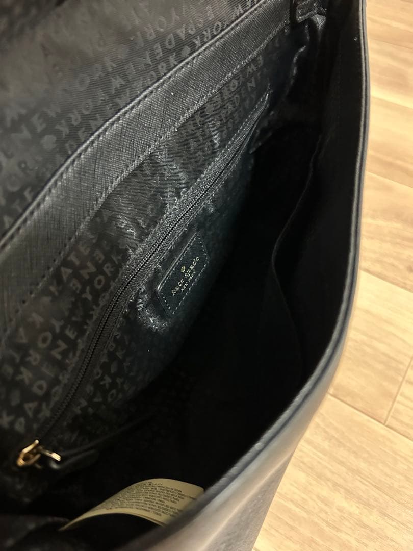 kate spade ブラック ショルダーバッグ　ハンドバッグ