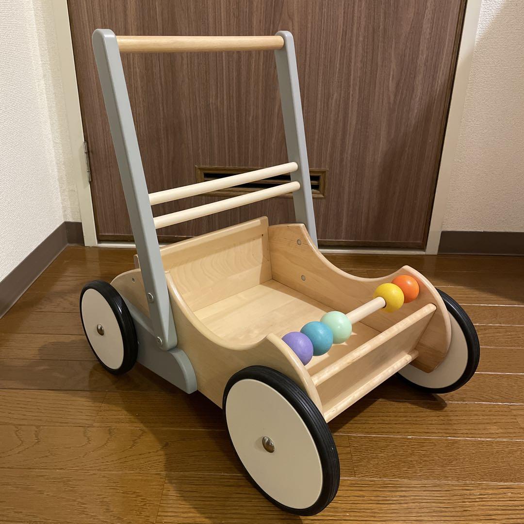 tinycottons クロワッサン柄 サロペット 18m