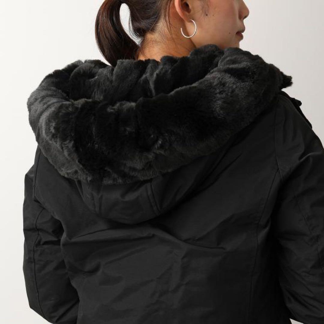 ウールリッチ ボウブリッジ ダウンコート WWCPS2807 黒 XS