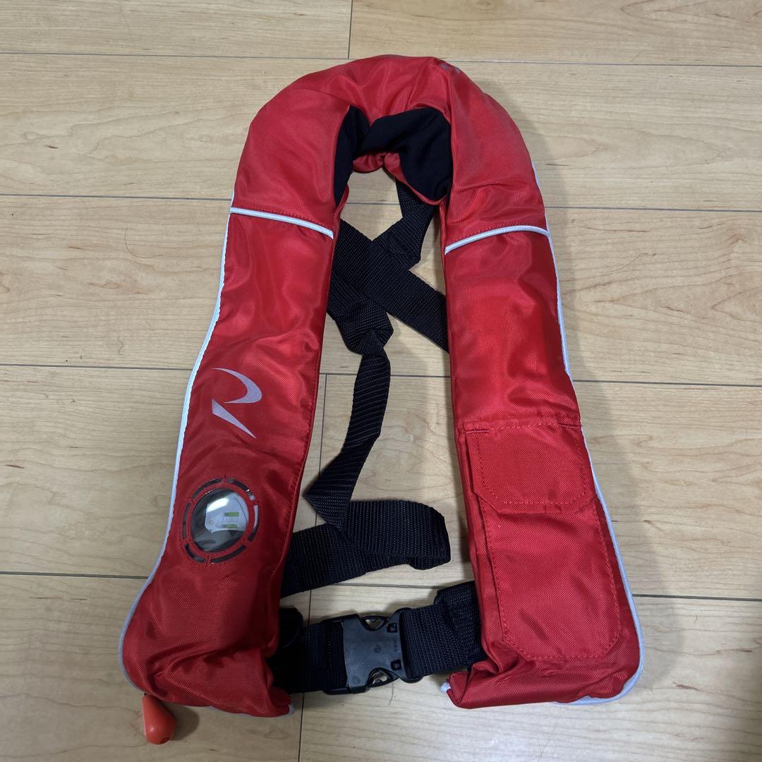 REAL METHOD RM-2420RS ライフジャケット 赤