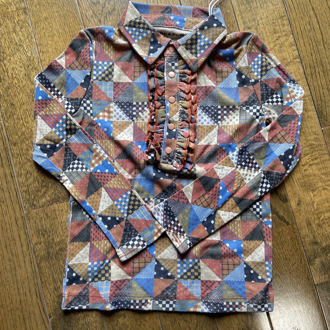 【まぁぁ様専用】misha&puff patchwork top 5y