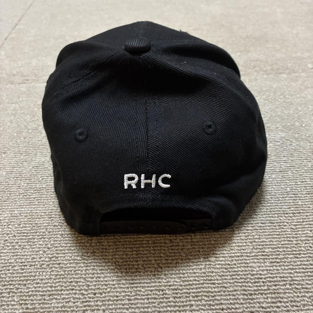 店頭完売 ロンハーマン RHC Rロゴ キャップ 黒 ブラック cap