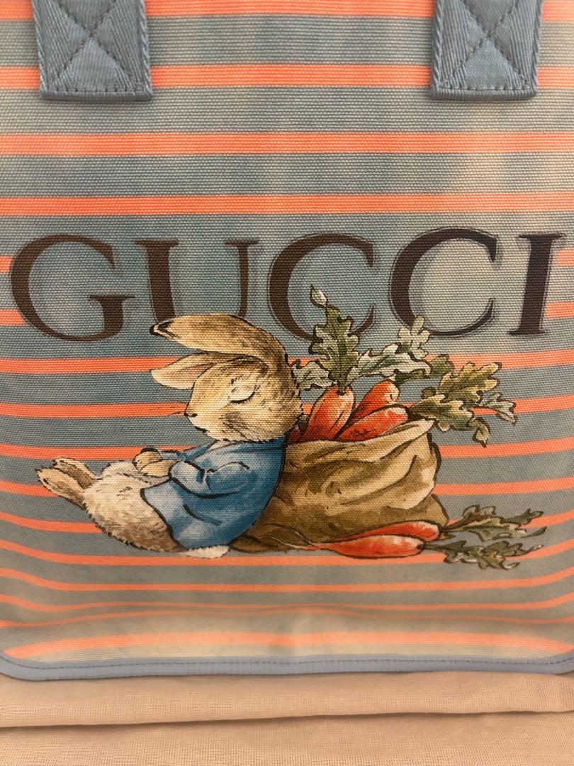 【値下げ】 本日大幅値下げ GUCCI トート 『新品未使用』ピーターラビット バッグ