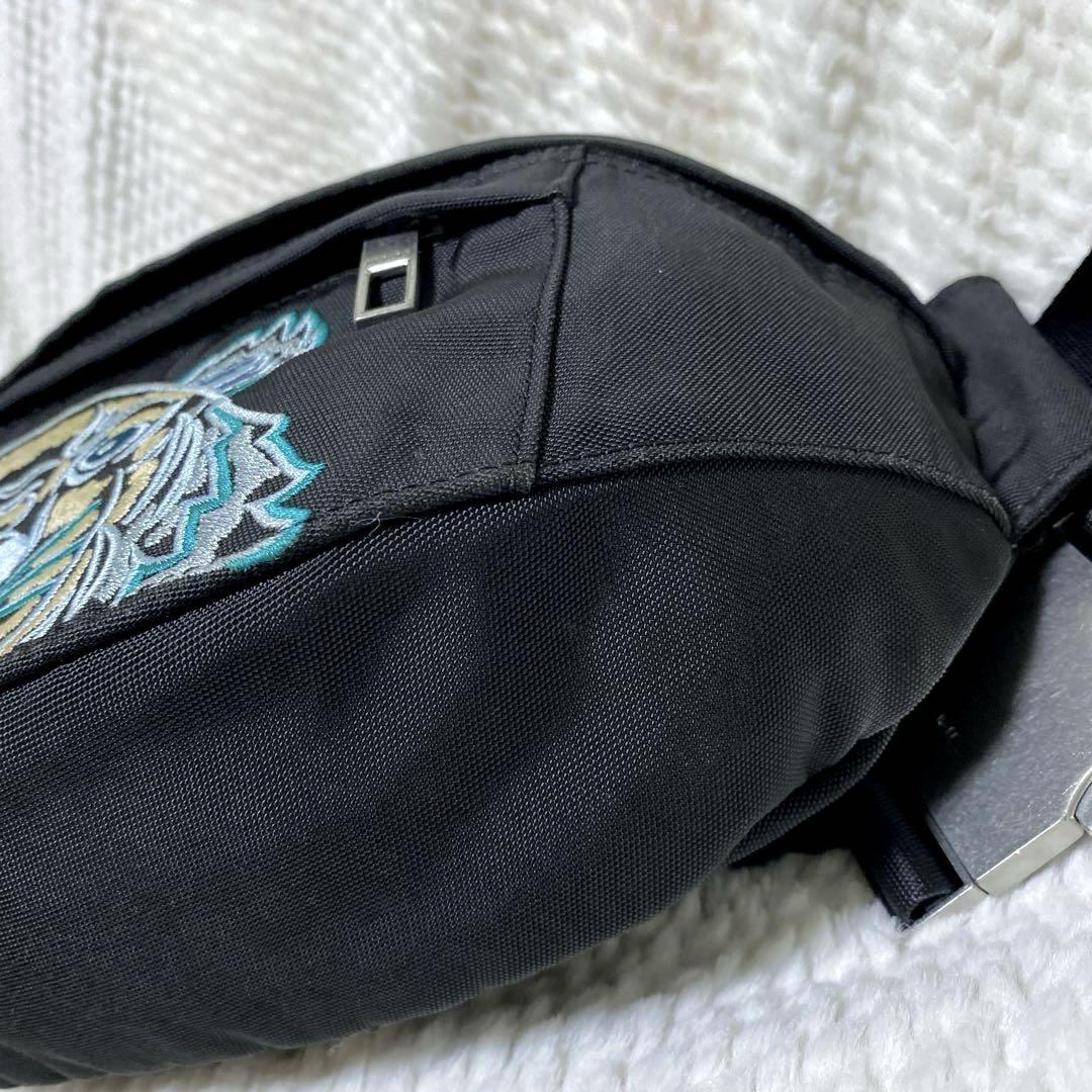 美品 KENZO ケンゾー 人気 タイガー 刺繍 ウエストバッグ　ボディバッグ