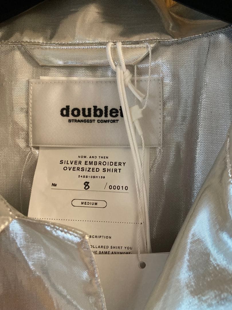 doublet SILVER EMBROIDERY OVERSIZED シャツ