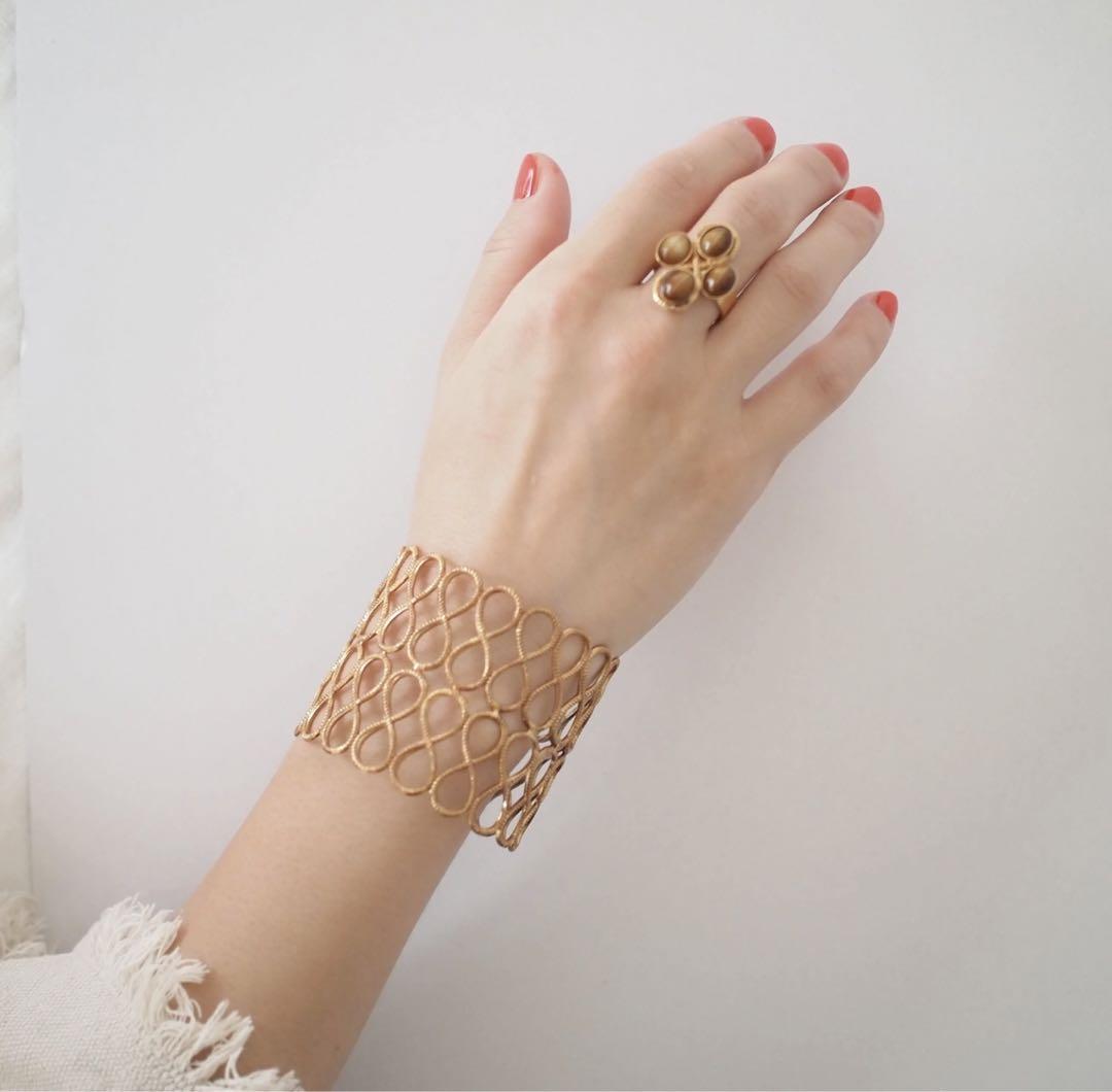 ADER.bijoux アデルビジュー INFINI バングル wide レディース