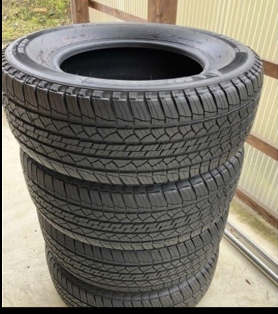 タイヤ　265/65 R17 ランクルプラド　新車純正外し品　4本セット プラド新車外し 265/65R17タイヤホイール4本セット