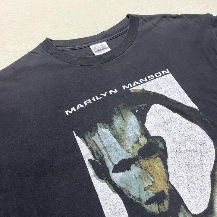 最高の品質 MANSON MARILYN マリリンマンソン 90年代 90s バンドTシャツ - Tシャツ/カットソー(半袖/袖なし) 最高の品質 MANSON MARILYN マリリンマンソン 90年代 90s バンドTシャツ - Tシャツ/カットソー(半袖/袖なし)