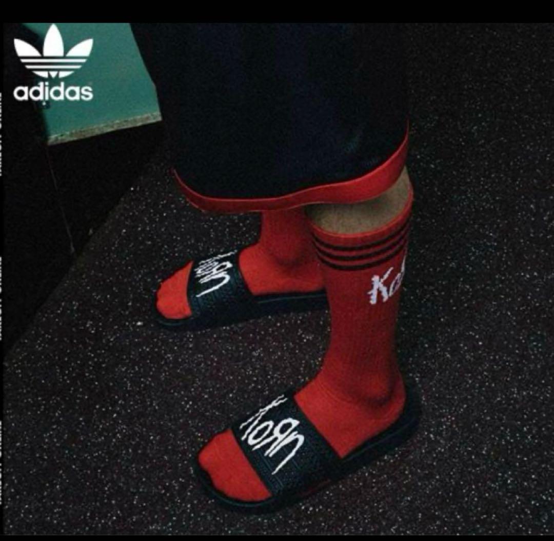 激レア！adidas x Korn アディダス x コーン アディレッタサンダル
