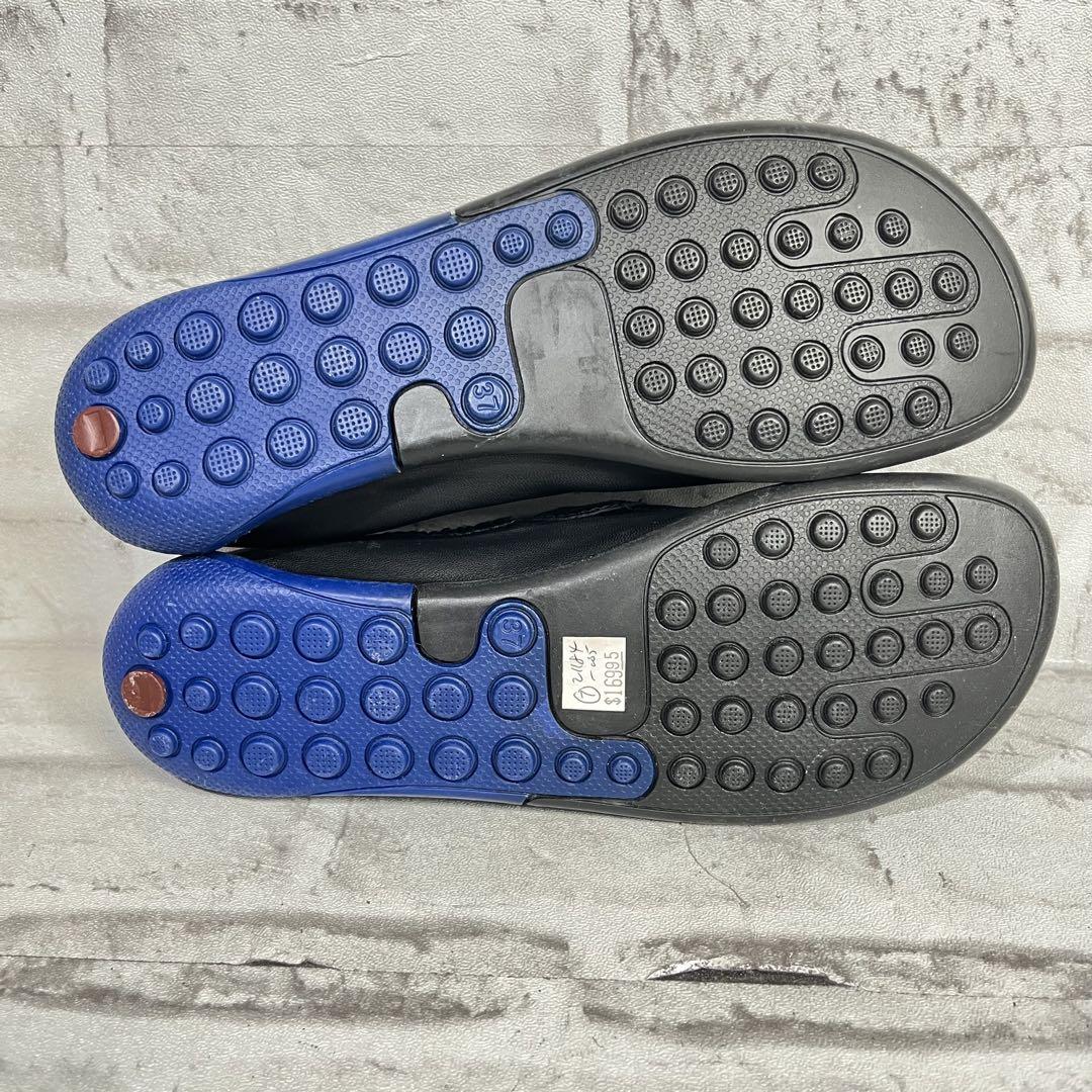 【極美品】 カンペール ブラック レザーフラットシューズ 37