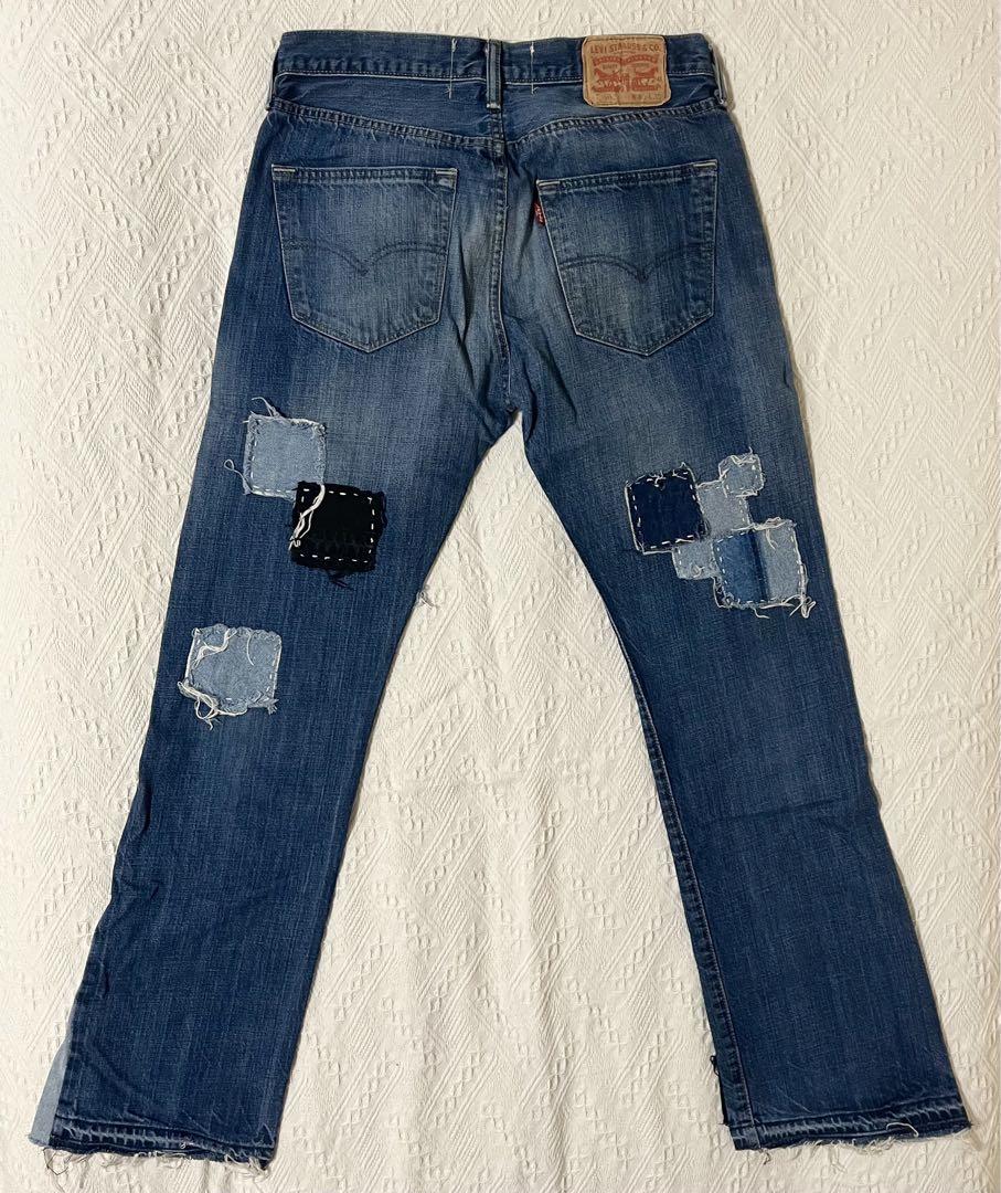 BUZZIN CLOUT Levi’s remake 再構築 W32 フレア 画像2