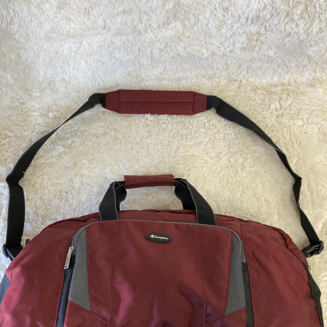 美品 チャンピオン ボストンバッグ ショルダー 2way 大容量 GG339