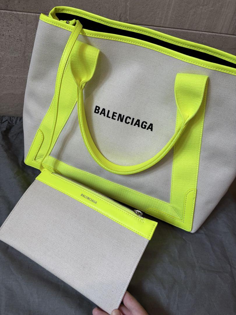 新品未使用BALENCIAGA バレンシアガ カバス トートバッグ　M イエロー