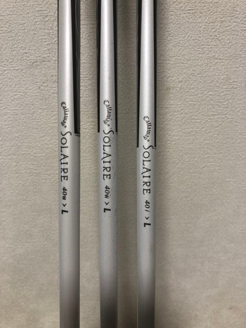 【送料込み】キャロウェイ　ソレイユ　レディースゴルフクラブ　ハーフセット　最安値