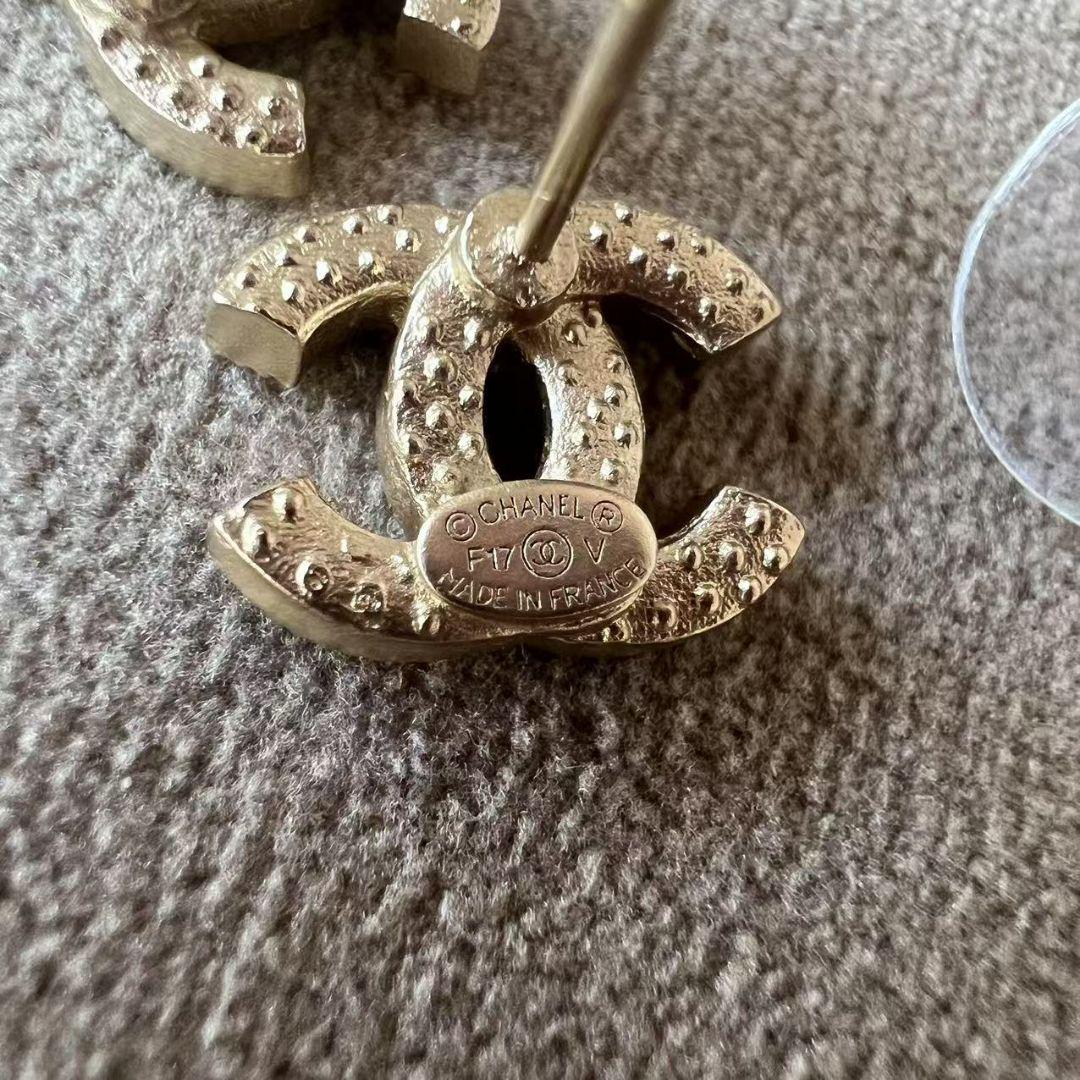 CHANEL シャネル ピアス　ココマーク フェイクパール CCロゴ ゴールド