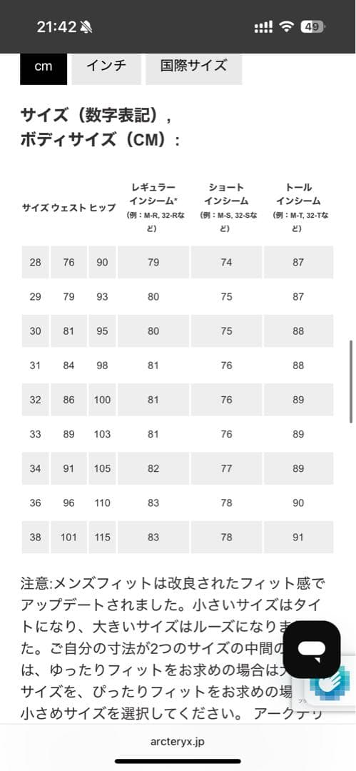 アークテリクス ショートパンツ