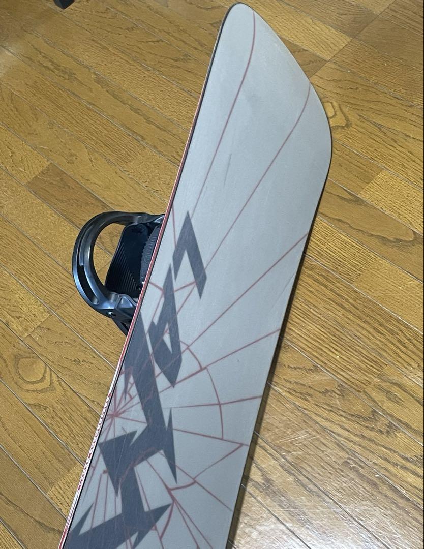 【153cm】スノーボード板 ビンディング付き 今だけ無料でスノボカバー付き