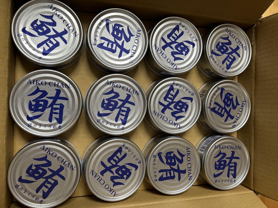伊藤食品あいこちゃん銀のまぐろ水煮70g×48缶